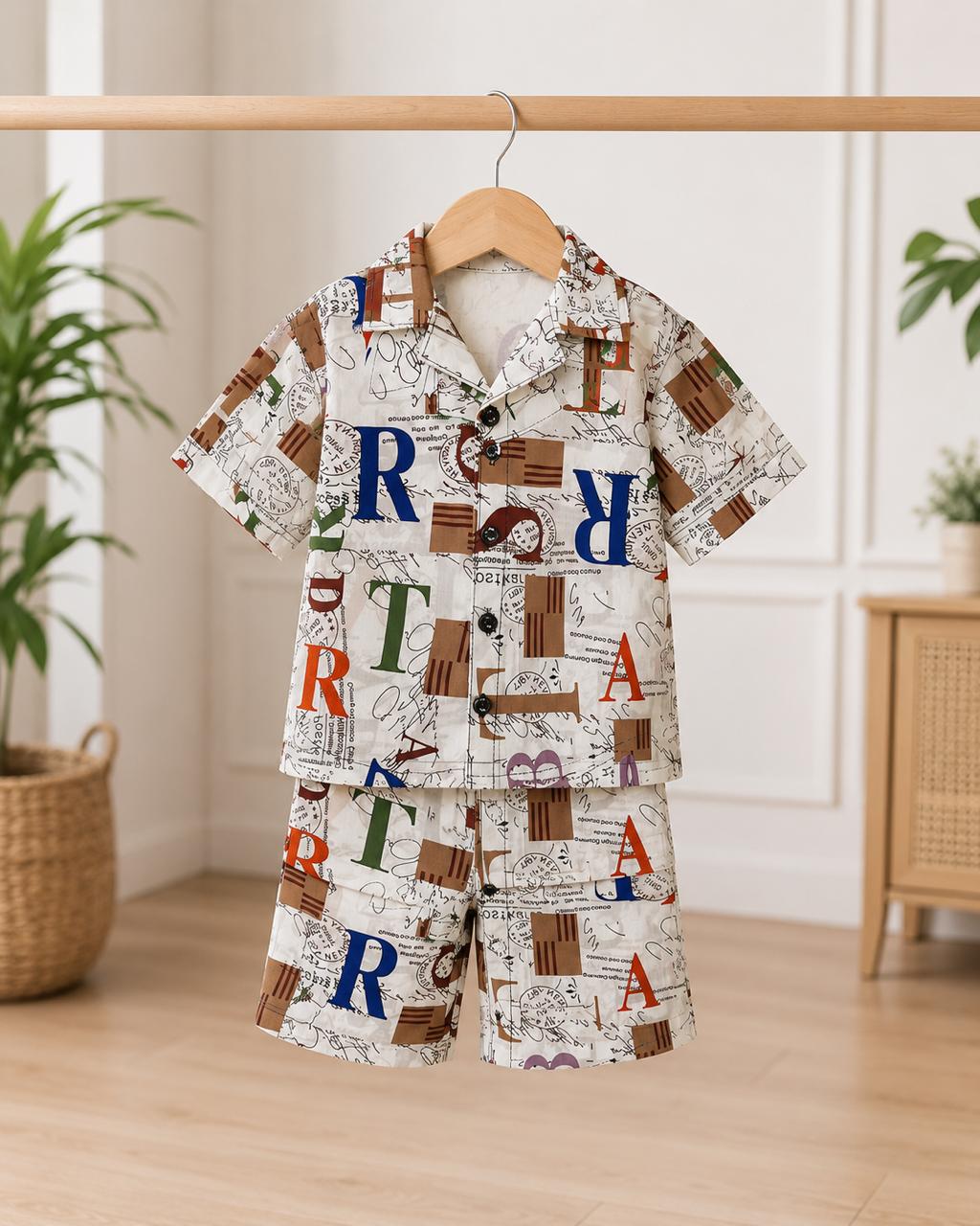 Kids Printed Shorts-PS2003
